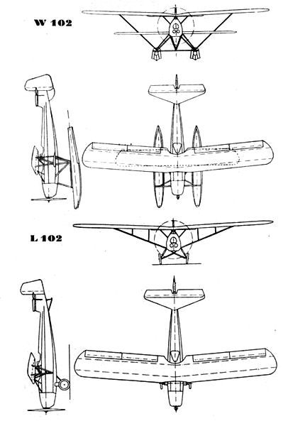 File:Albatros L,W 102 3-view L'Aerophile November 1932.jpg