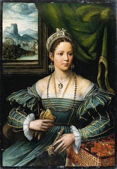 File:Girolamo da Carpi - Bildnis einer Dame.jpg