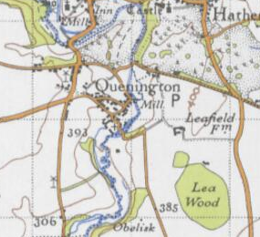 File:20th Century Map of Quenington.PNG