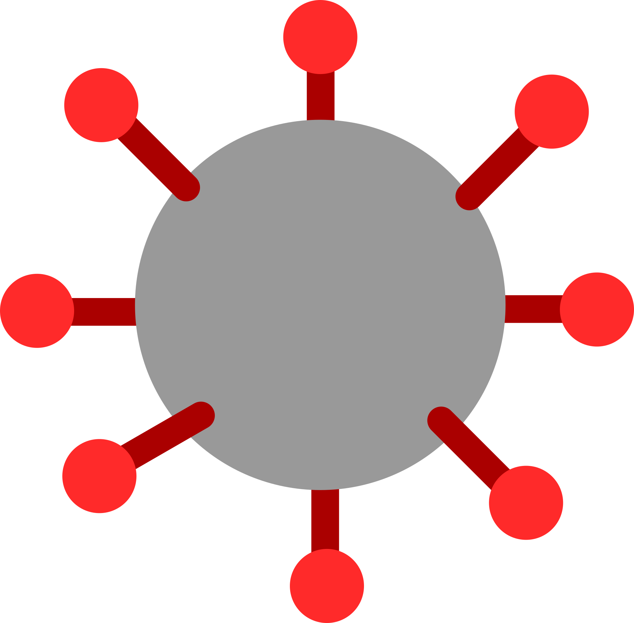 Coronavirus 2D no letters