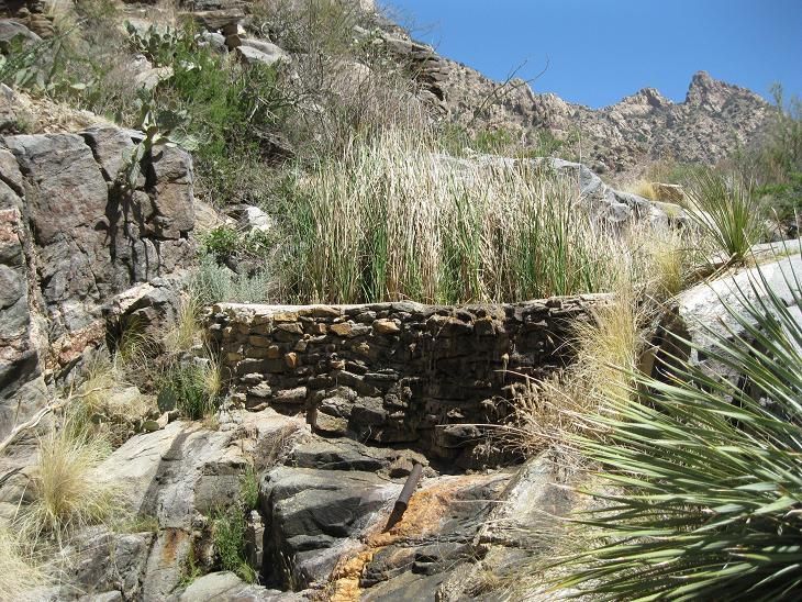 File:Pima Canyon Trail Lower Dam.JPG