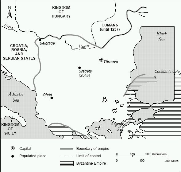 File:2nd Bulgarian empire map LOC.jpg