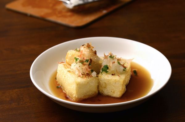 File:Agedashi tofu, fried tofu with broth.jpg