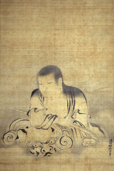 File:Chigo Monju by Kano Tanyu (Kanmanji Nikaho).jpg