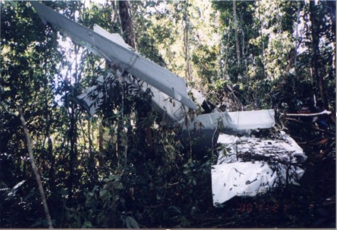 File:Wreckage of Dirgantara Air Services Flight 3130.jpg