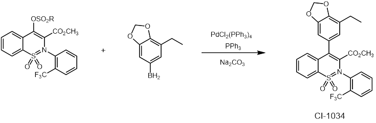 CI-1034 Synthesis Suzuki