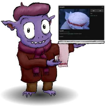 File:Gavroche mascot of GNU MediaGoblin.png