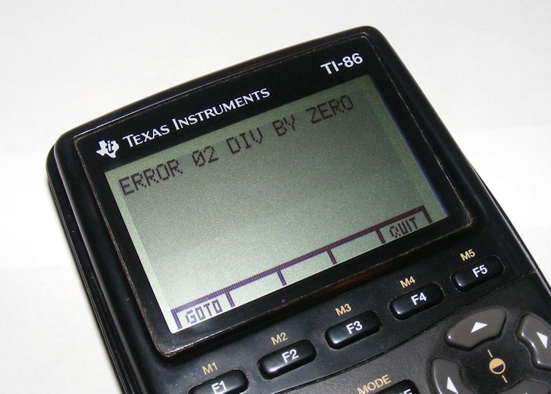 File:TI86 Calculator DivByZero.jpg