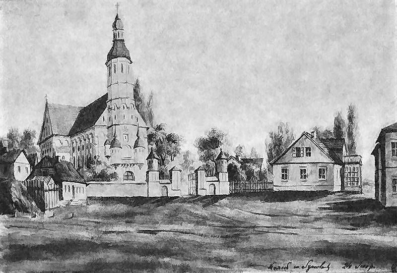 File:Šiauliai church in 19th c.jpg