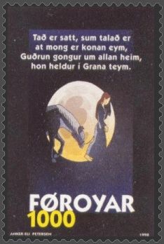 File:Faroe stamp 323 Guðrun & Grani.jpg