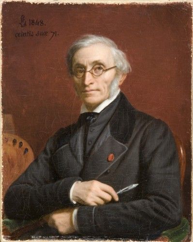 File:Louis Hersent - Self-portrait 1848.jpg