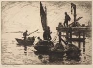 File:Frank W. Benson, Boats at Dawn, 1920.jpg