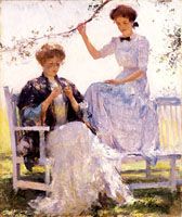 File:Sunshine and Shadow Frank Weston Benson.jpg