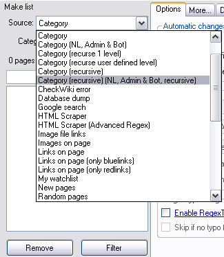 After NoLimits Plugin is installed new items will appear in the ListMaker