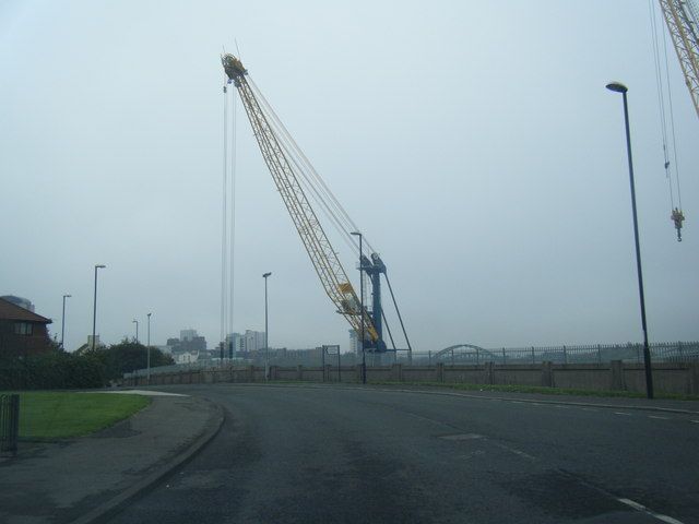 File:Barrack Street and cranes, Sunderland.jpg