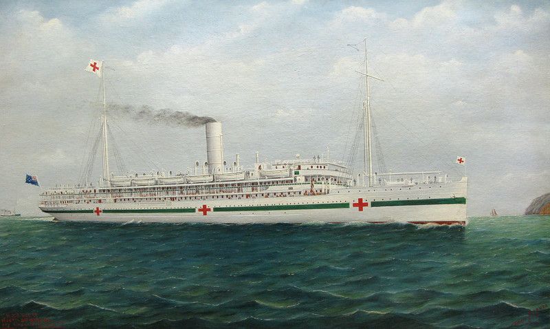 File:Hospital Ship Marama off Sinclair Head.jpeg