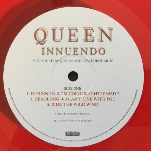 File:Innuendo by Queen album red vinyl.jpg