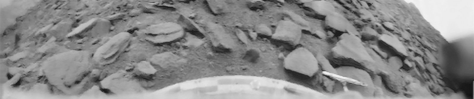 Photo of the surface of Venus taken by the Venera 9 lander on 22 October 1975