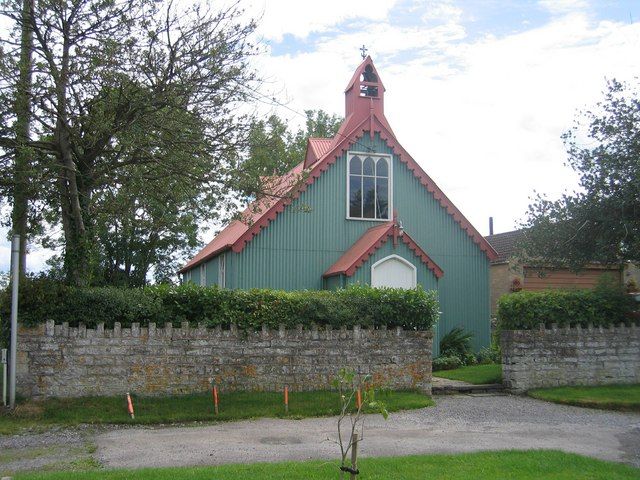 File:Tin tabernacle at Alhampton, Ditcheat, Somerset.jpg