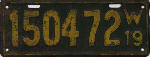 File:Wisconsin 1919 license plate - 150472.jpg