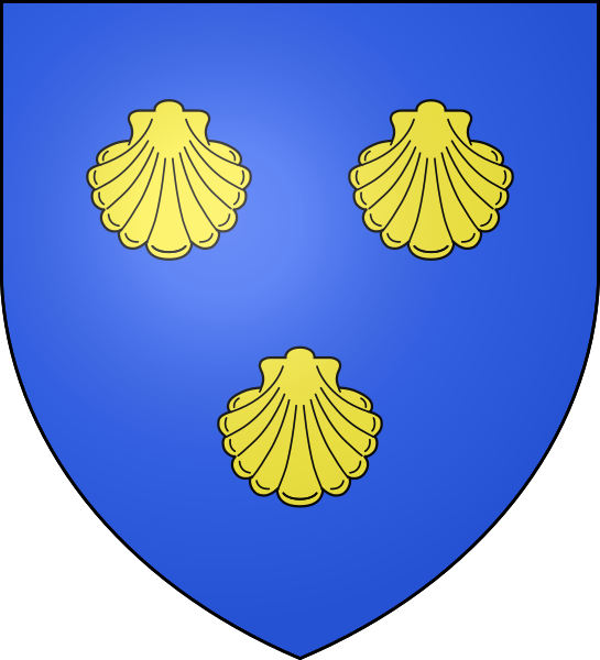 File:Blason-azur-3-coquilles-or.svg