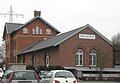 The former Bottrop Nord station building now houses a restaurant as well a legal practice