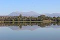 The fortress is located near Lake Bovan, an artificial lake created in 1978