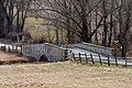 Bridge just south of the farmhouse built 1913 over the South Branch of French Creek