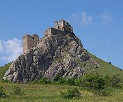 Trascău Fortress [ro], in Colțești