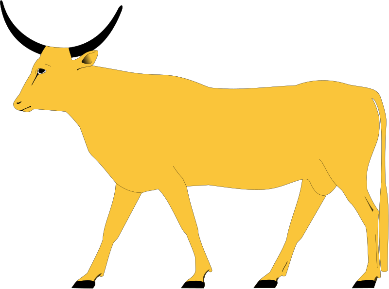 File:Egyptian Bull.svg