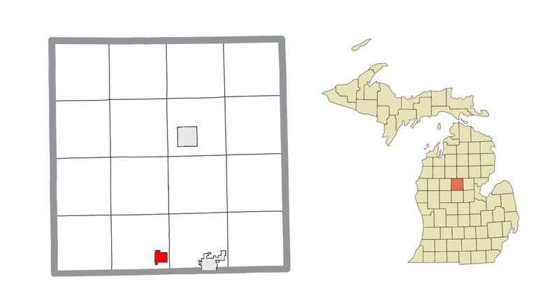 File:Farwell, MI location.png