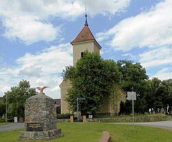 Village church in Göhlen