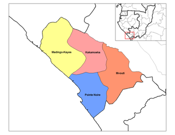 Kakamoeka District in the region