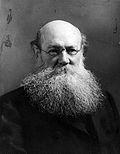 Manifesto co-author Peter Kropotkin (1842 – 1921), whose anti-German sentiment informed much of its content.