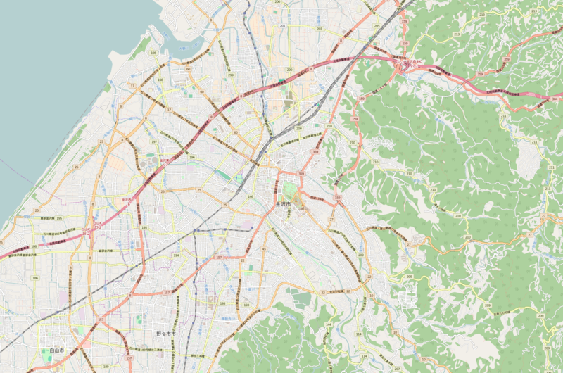 File:Location map Kanazawa.png