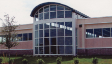 Rear view of North Greenwood Library