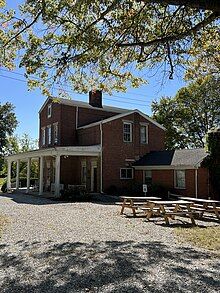 Color photo of the exterior of the Southern Indiana Center for the Arts, Seymour, Indiana