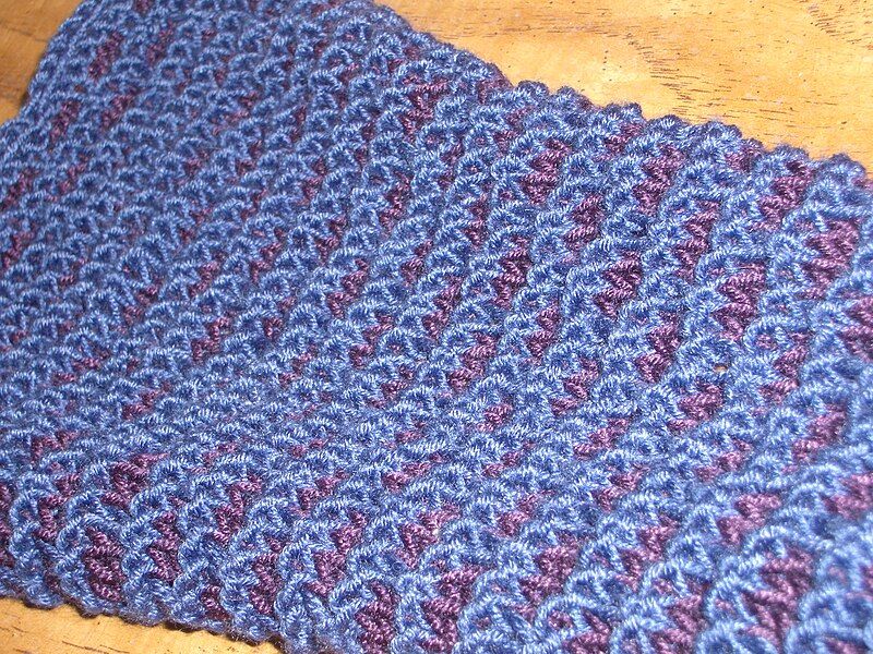 File:Slip stitch scarf.jpg