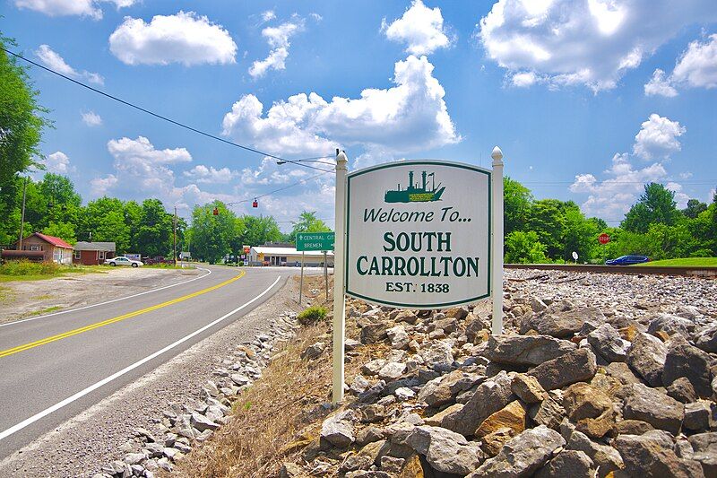 File:South-Carrollton-welcome-sign-ky.jpg