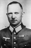 A man wearing a military uniform.