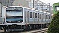 Nagano area 2-car training set in April 2021