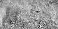 Low center polygons, as seen by HiRISE under HiWish program. These features are common in ice-rich ground.