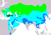 Map of range