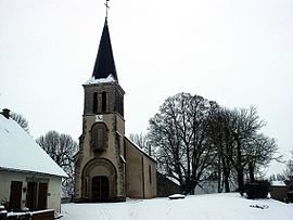 The church in Veilly