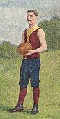 1904 Sniders & Abrahams Standard Cigarettes Australian Footballers (Series A) cigarette card.