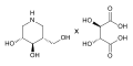 Isofagomine tartrate