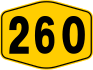 Federal Route 260 shield}}