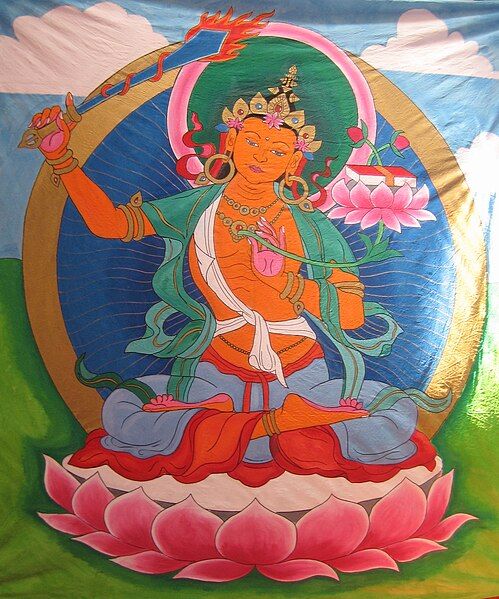 File:Manjusri Painted.jpg