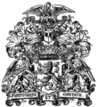 Comital arms of the Mensdorff-Pouilly family in 1844