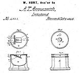 Inkstand Patent 4221